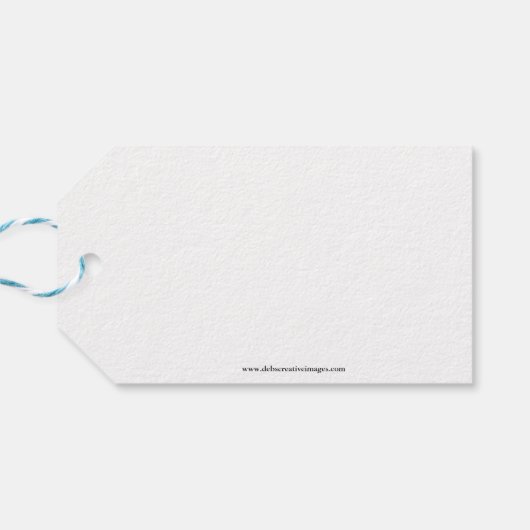 aalscholver met vis cadeaulabel (Achterkant Horizontaal)