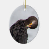 Aalscholver Vogelornament Keramisch Ornament (Rechts)