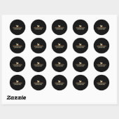 Aalscholvers Vogelwaarneming Aalscholvervogel Ronde Sticker (Vel)