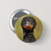 aalscholverstand ronde button 5,7 cm (Voorkant /achterkant)