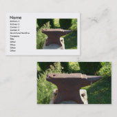 aambeeld visitekaartje (Voorkant / Achterkant)