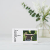 aambeeld visitekaartje (Staand voorkant)