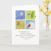 Aan alles is Er een Seizoen Kaart (Gele Bloem)