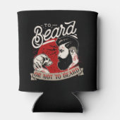 Aan Baard of niet aan Baard Blikjeskoeler (Achterkant)