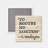 Aan Bigotry geen sanctie Magneet (Voorkant / Achterkant)