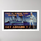 Aan boord! (US02156) Poster (Voorkant)
