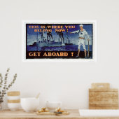 Aan boord! (US02156) Poster (Keuken)