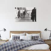 Aan boord van de Titanic Canvas Afdruk (Insitu (Slaapkamer))
