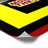 Aan boord van een kustwacht poster (Hoek)