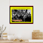 Aan boord van een kustwacht poster (Keuken)