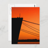 Aan boord van T.S. Kennedy Briefkaart (Voorkant / Achterkant)