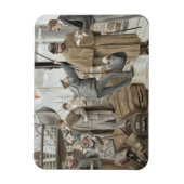 Aan boord van Tilbury, van 'P & O Pencillings' Magneet (Verticaal)