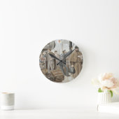 Aan boord van Tilbury, van 'P & O Pencillings' Ronde Klok (Huis)