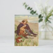 Aan de achterzijde van de North Wind Smith Moederd Briefkaart (Staand voorkant)