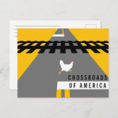 Aan de andere kant briefkaart (Voorkant / Achterkant)