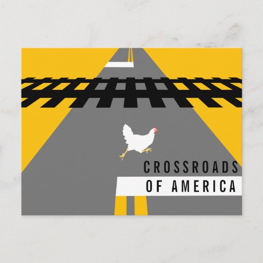 Aan de andere kant briefkaart (Voorkant)