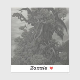 Aan de andere kant van de lange en wilde tuin sticker