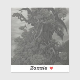 Aan de andere kant van de lange en wilde tuin sticker
