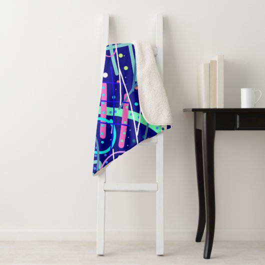 Aan de andere kant van de nachtelijke hemel sherpa deken (In situ)