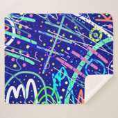 Aan de andere kant van de nachtelijke hemel sherpa deken (Voorkant (horizontaal))