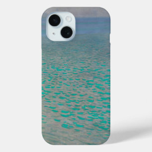 Aan de Attersee van Gustav Klimt, Vintage Fine Art iPhone 15 Case