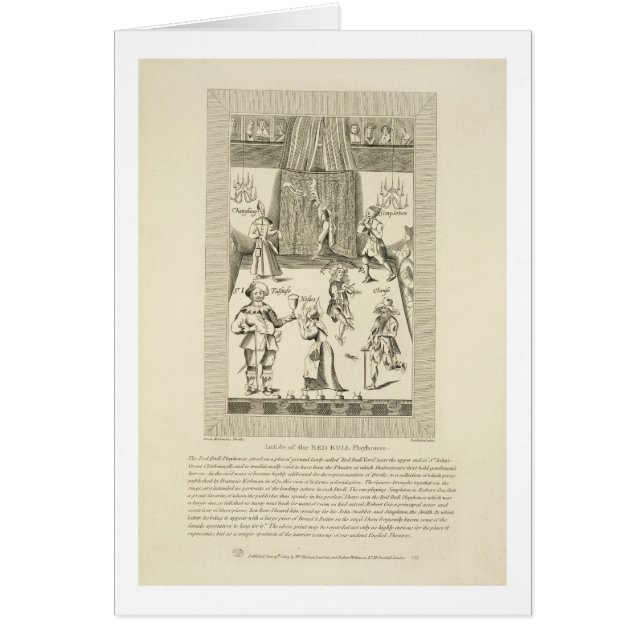 Aan de binnenkant van de Red Bull Playhouse, grenz (Voorkant)