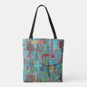 Aan de Canvas tas van het kruis (Achterkant)