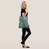 Aan de Canvas tas van het kruis (Op model)