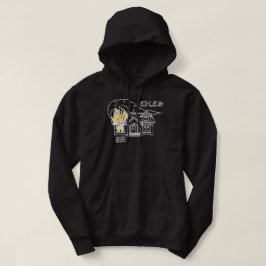 Aan de Hart Pullover Hoodie van de dood