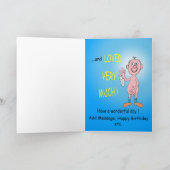 aan de heer Sexy Kaart (Binnen)