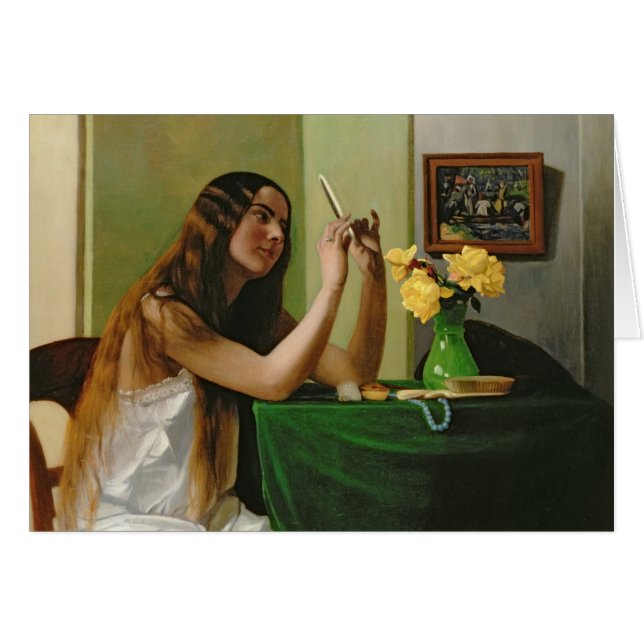 Aan de kleedtafel, 1911 (Voorkant Horizontaal)