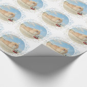 Aan de kust cadeaupapier (Hoek)