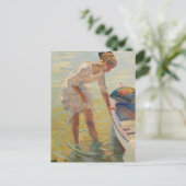 Aan de kust | Edward Cucuel Briefkaart (Staand voorkant)