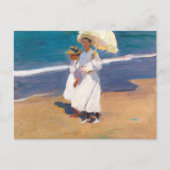 Aan de kust | Joaquín Sorolla Briefkaart (Voorkant)
