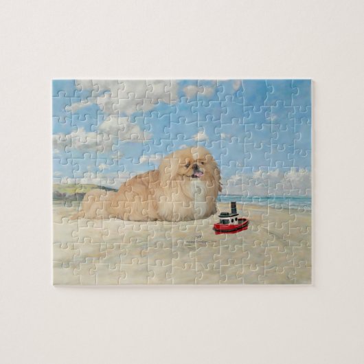 Aan de kust legpuzzel (Horizontaal)