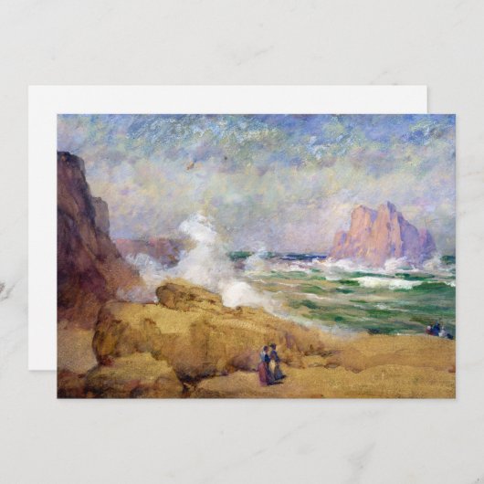 Aan de kust van Californië | William Henry Holmes (Voorkant / Achterkant)