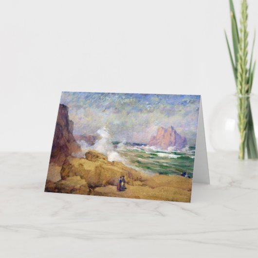 Aan de kust van Californië | William Henry Holmes Kaart (Voorkant)