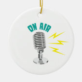 Aan de lucht keramisch ornament (Voorkant)