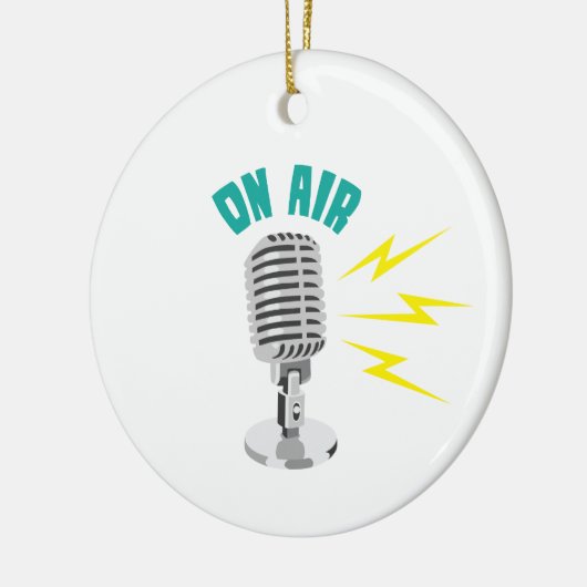 Aan de lucht keramisch ornament (Links)