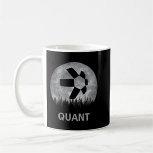 aan de maan Quant QNT Crypto Coin HODL Koffiemok
