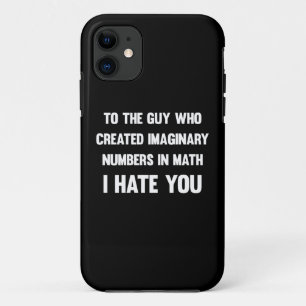 Aan de man die denkbeeldige getallen creëerde... Case-Mate iPhone case