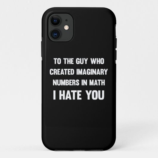 Aan de man die denkbeeldige getallen creëerde...| Case-Mate iPhone case (Achterkant)