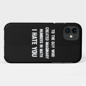 Aan de man die denkbeeldige getallen creëerde...| Case-Mate iPhone case (Achterkant (horizontaal))