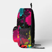 Aan de mens achter mij aangepaste rugzak - Verf (Rechts)