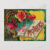  aan de Moederdag van de Beste Moeders Briefkaart (Voorkant)