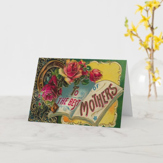  aan de Moederdag van de Beste Moeders Kaart (Gele Bloem)