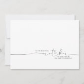 Aan de mooie Moeder van de Groom Bride Boodschap (Voorkant)