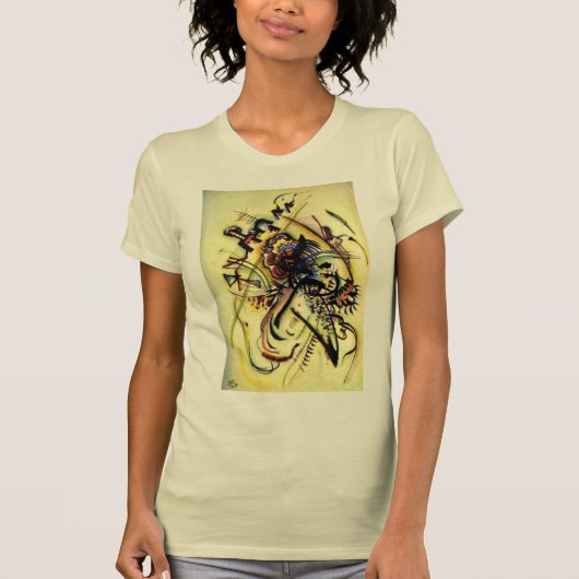 Aan de onbekende Stem door het Abstracte Kunstwerk T-shirt (Voorkant)