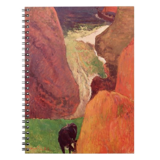 Aan de onderkant van de Golf, 1888 Notitieboek (Voorkant)