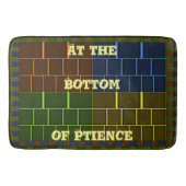 Aan de onderkant van Patience Bath Mats Badmat (Voorkant)